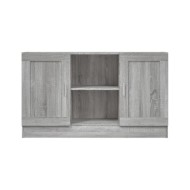 Buffet Sonoma gris 120x30,5x70 cm Bois d'ingénierie