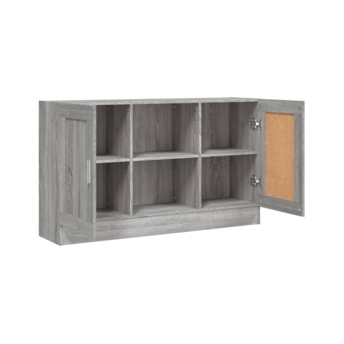 Buffet Sonoma gris 120x30,5x70 cm Bois d'ingénierie