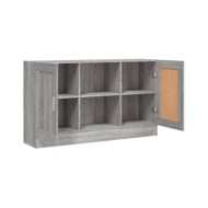 Buffet Sonoma gris 120x30,5x70 cm Bois d'ingénierie