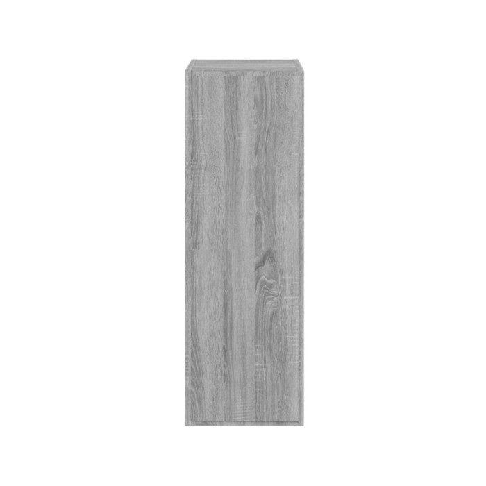 Meubles TV 2 pcs Sonoma gris 30,5x30x90 cm Bois d'ingénierie