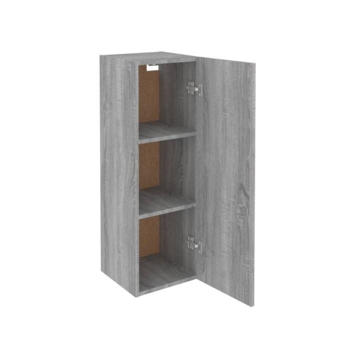 Meubles TV 2 pcs Sonoma gris 30,5x30x90 cm Bois d'ingénierie