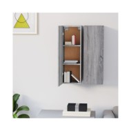 Meubles TV 2 pcs Sonoma gris 30,5x30x90 cm Bois d'ingénierie
