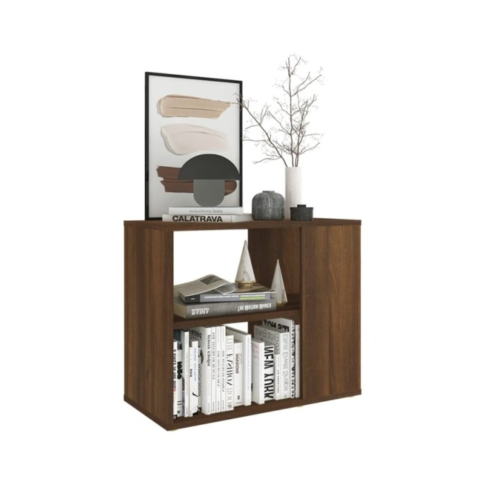 Armoire latérale Chêne marron 60x30x50 cm Bois d'ingénierie