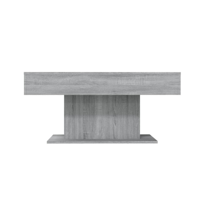 Table basse Sonoma gris 96x50x45 cm Bois d'ingénierie
