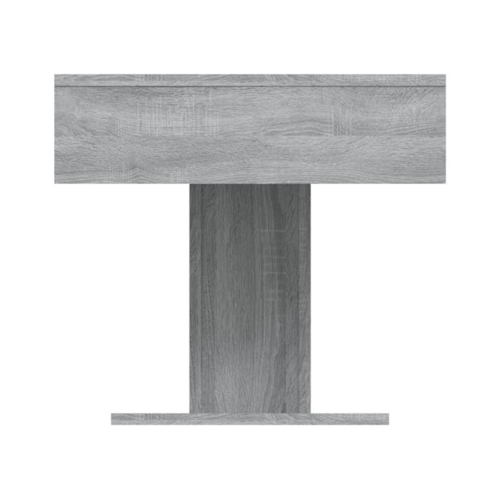 Table basse Sonoma gris 96x50x45 cm Bois d'ingénierie