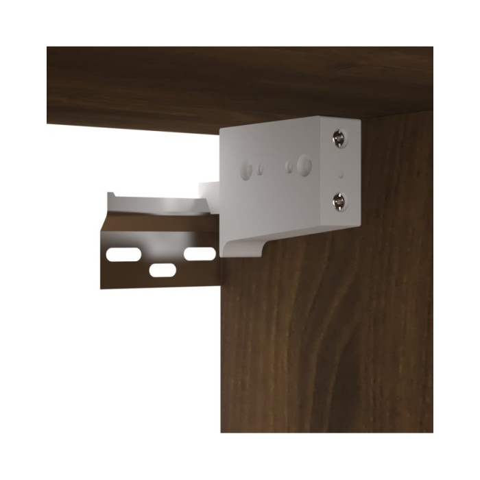 Meubles TV suspendus Chêne marron 3 pcs 60x30x30 cm Bois