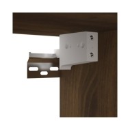 Meubles TV suspendus Chêne marron 3 pcs 60x30x30 cm Bois