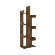 Bibliothèque 48x25,5x140 cm Chêne fumé Bois d'ingénierie
