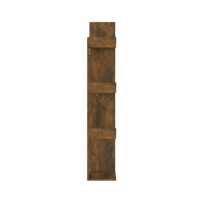 Bibliothèque 48x25,5x140 cm Chêne fumé Bois d'ingénierie