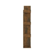 Bibliothèque 48x25,5x140 cm Chêne fumé Bois d'ingénierie