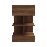 Table de chevet Chêne marron 40x35x65 cm Bois d'ingénierie