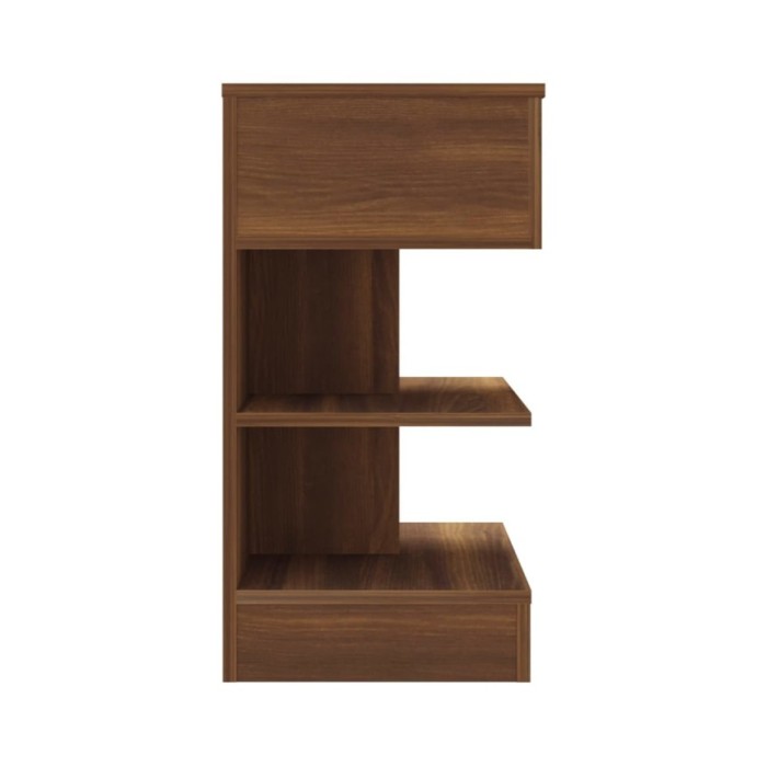 Table de chevet Chêne marron 40x35x65 cm Bois d'ingénierie