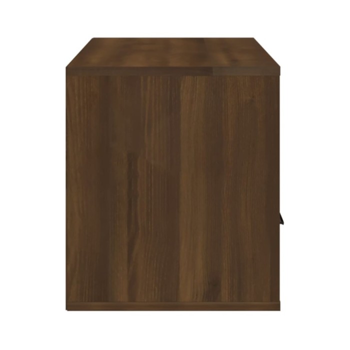 Meuble TV Chêne marron 100x35x40 cm Bois d'ingénierie