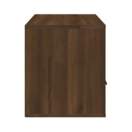 Meuble TV Chêne marron 100x35x40 cm Bois d'ingénierie