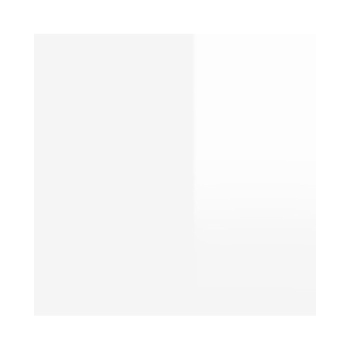 Tables de chevet murales 2 pcs Blanc brillant 50x36x40 cm