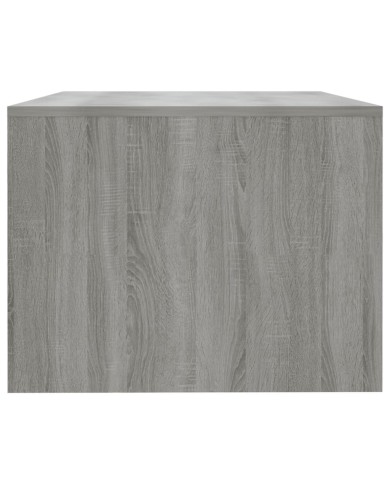 Table basse Sonoma gris 102x55x42 cm Bois d'ingénierie