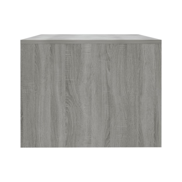 Table basse Sonoma gris 102x55x42 cm Bois d'ingénierie