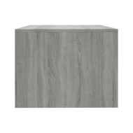 Table basse Sonoma gris 102x55x42 cm Bois d'ingénierie