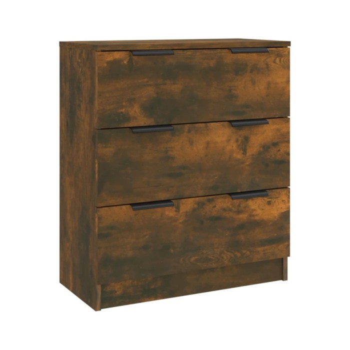 Buffet Chêne fumé 60x30x70 cm Bois d'ingénierie