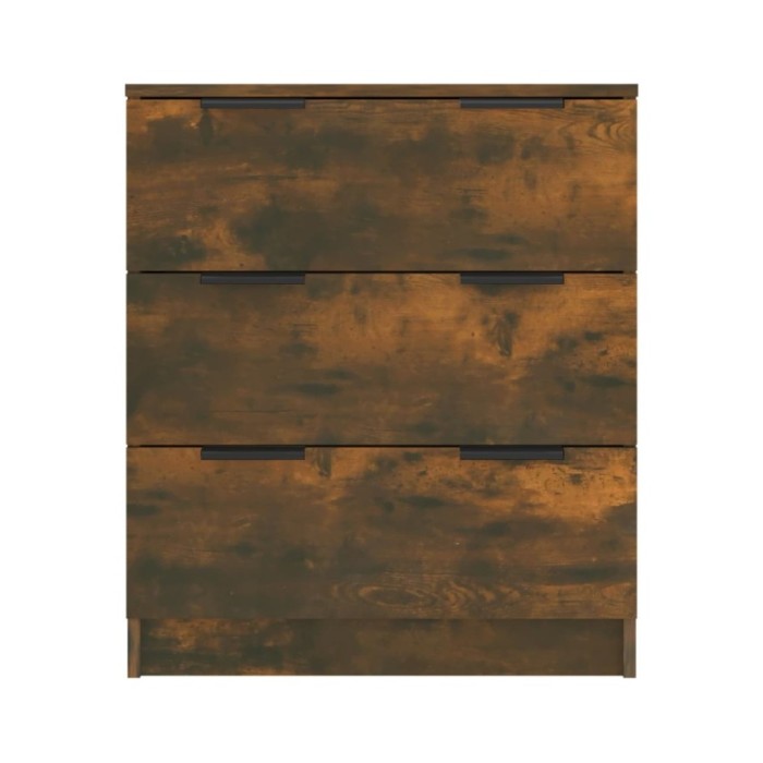 Buffet Chêne fumé 60x30x70 cm Bois d'ingénierie