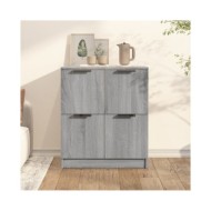 Buffet Sonoma gris 60x30x70 cm Bois d'ingénierie