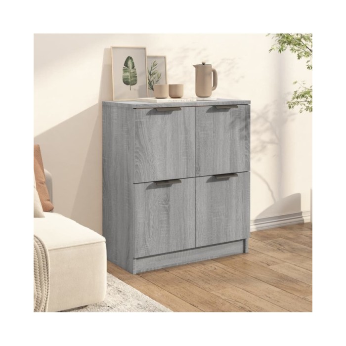 Buffet Sonoma gris 60x30x70 cm Bois d'ingénierie