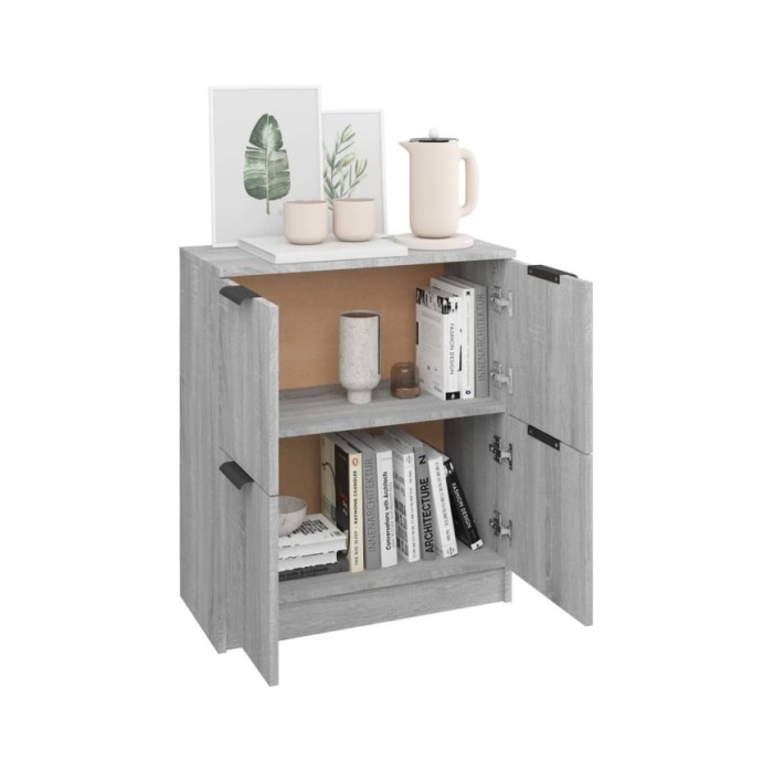 Buffet Sonoma gris 60x30x70 cm Bois d'ingénierie