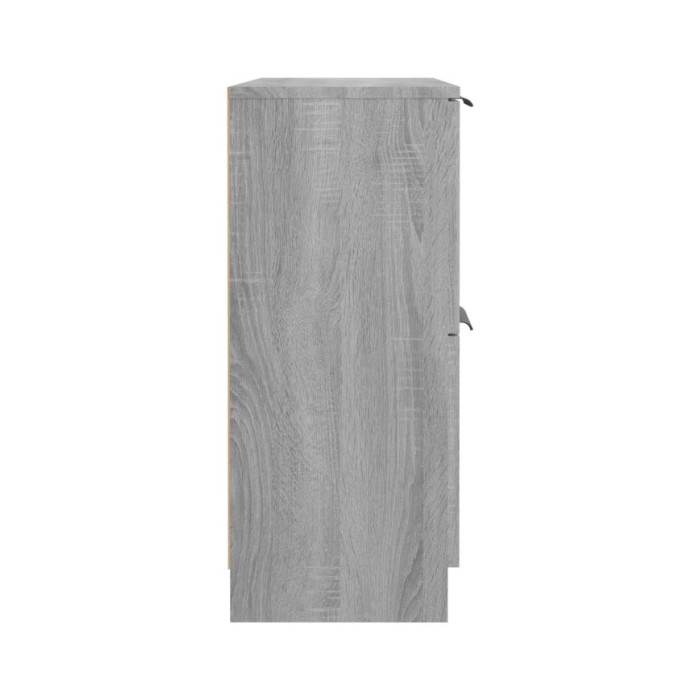 Buffet Sonoma gris 60x30x70 cm Bois d'ingénierie