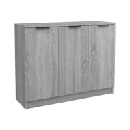 Buffet Sonoma gris 90,5x30x70 cm Bois d'ingénierie