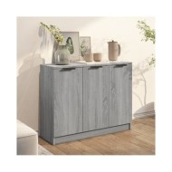 Buffet Sonoma gris 90,5x30x70 cm Bois d'ingénierie