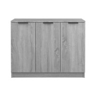 Buffet Sonoma gris 90,5x30x70 cm Bois d'ingénierie