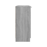 Buffet Sonoma gris 90,5x30x70 cm Bois d'ingénierie