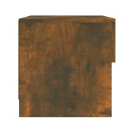Table de chevet Chêne fumé Bois d'ingénierie