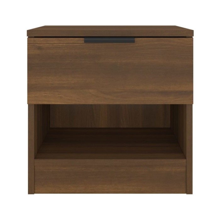 Tables de chevet 2 pcs Chêne marron Bois d'ingénierie