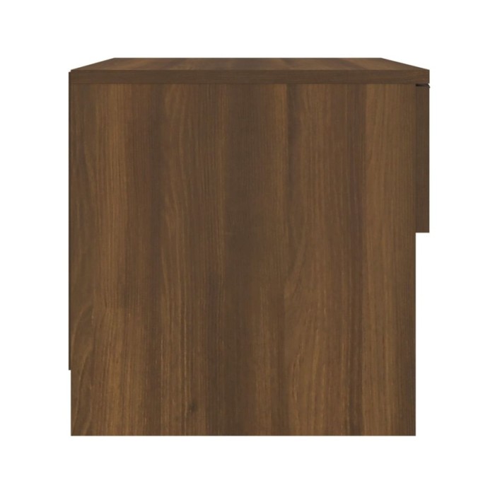 Tables de chevet 2 pcs Chêne marron Bois d'ingénierie