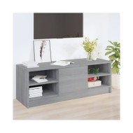 Meuble TV Sonoma gris 102x35,5x36,5 cm Bois d'ingénierie