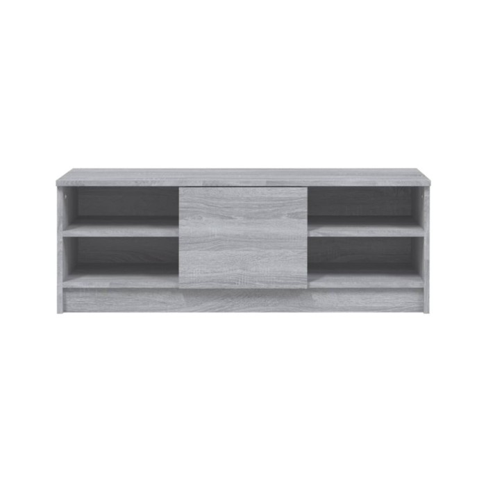 Meuble TV Sonoma gris 102x35,5x36,5 cm Bois d'ingénierie