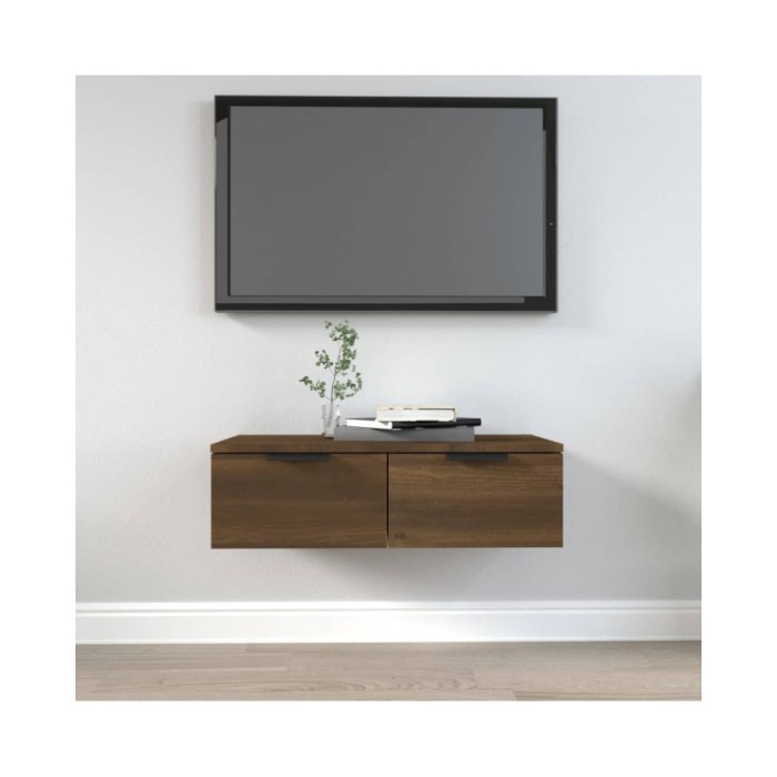 Armoire murale Chêne marron 68x30x20 cm Bois d'ingénierie