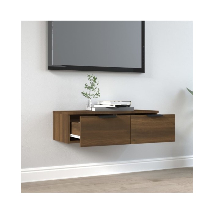 Armoire murale Chêne marron 68x30x20 cm Bois d'ingénierie