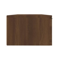 Armoire murale Chêne marron 68x30x20 cm Bois d'ingénierie