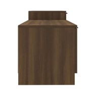Meuble TV Chêne marron 158,5x36x45 cm Bois d'ingénierie