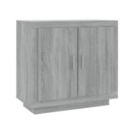 Buffet Sonoma gris 80x40x75 cm Bois d'ingénierie