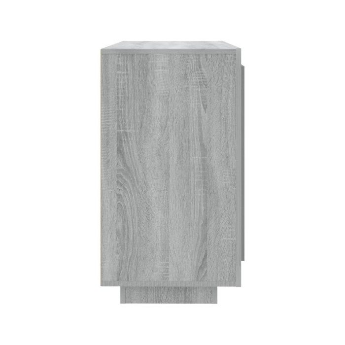 Buffet Sonoma gris 80x40x75 cm Bois d'ingénierie