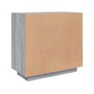Buffet Sonoma gris 80x40x75 cm Bois d'ingénierie