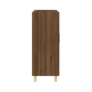 Buffet Chêne marron 69,5x34x90 cm Bois d'ingénierie