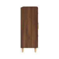 Buffet Chêne marron 69,5x34x90 cm Bois d'ingénierie