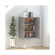 Armoire suspendue Sonoma gris 69,5x34x90 cm Bois d'ingénierie