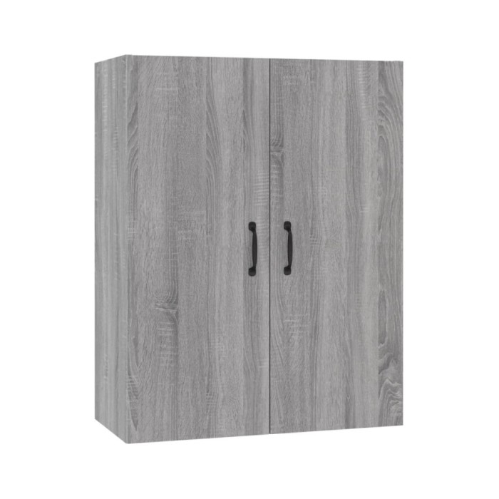 Armoire suspendue Sonoma gris 69,5x34x90 cm Bois d'ingénierie