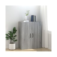 Armoire suspendue Sonoma gris 69,5x34x90 cm Bois d'ingénierie