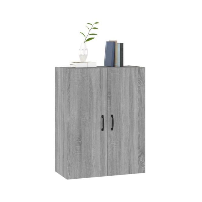 Armoire suspendue Sonoma gris 69,5x34x90 cm Bois d'ingénierie